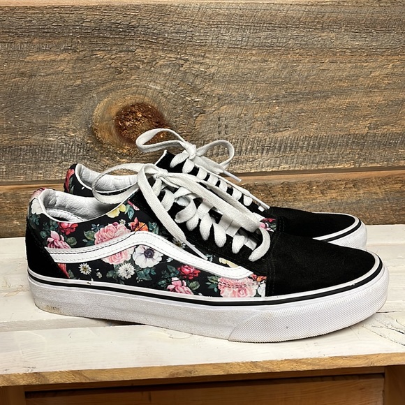 Vans | Shoes | Floral Vans Womens Size 